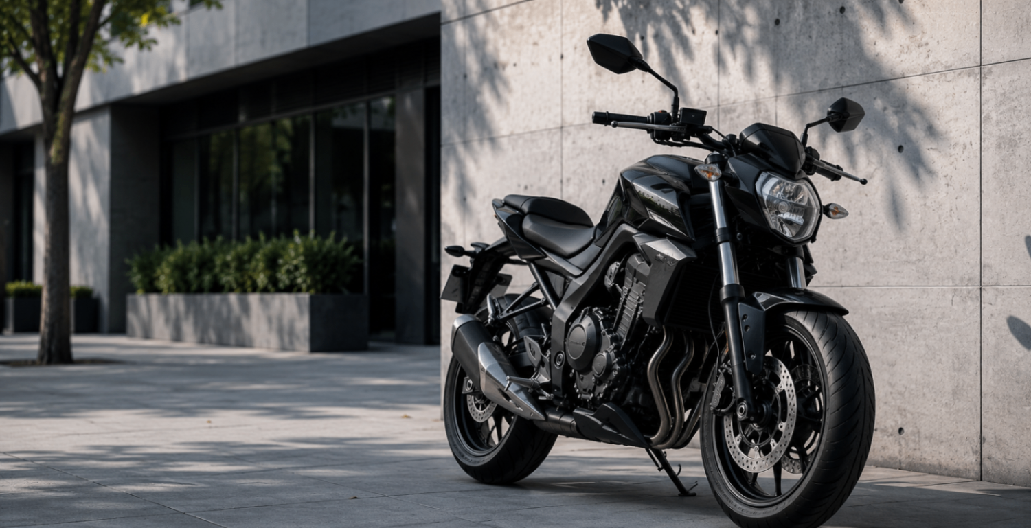 Motocicleta asegurada